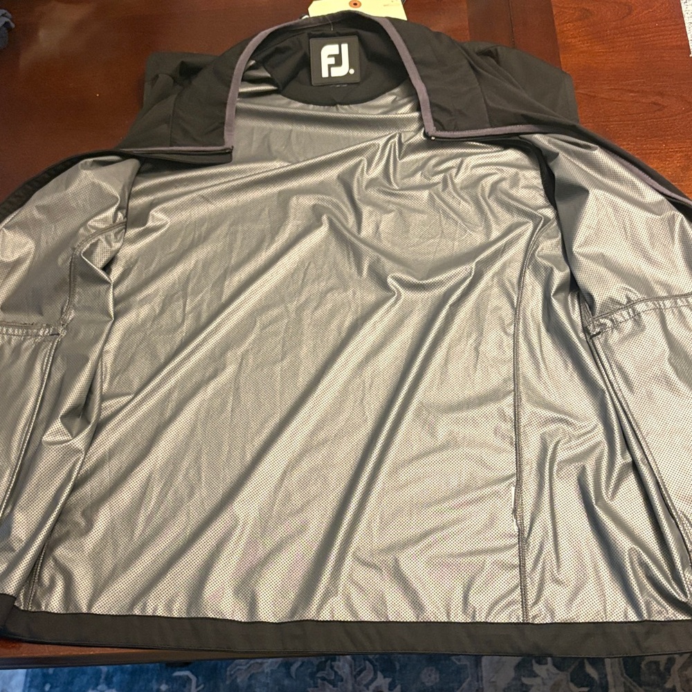 FootJoy Black and Gray Raincoat
